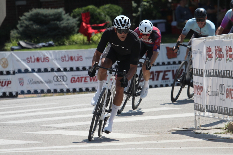 Tour de Francis Park 2025 A -LXIV.jpg :: Tour de Francis Park 2025/Gateway Cup 2025 - Masters 50+/60+ CAT 1-4, 40 Minutes of racing - August, 30, 2025 - Fast, Wide, Smooth, and FAST, the Tour de Francis Park is a series favorite, This long 1.2-mile course, is full throttle-featuring one super-fast downhill Turn 2 that sets up a long uphill drag to the Finish. - A Criterium, or Crit, is a bike race consisting of several laps around a closed circuit, the length of each lap or ranging from about 400 meters to 10,000 meters. Men's Cycling