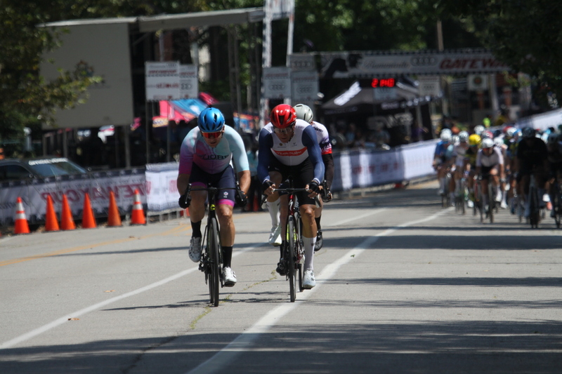 Tour de Francis Park 2025 A -LXIX.jpg :: Tour de Francis Park 2025/Gateway Cup 2025 - Men's Masters 50+/60+ CAT 1-4 40minutes of racing - Fast, Wide, Smooth, and Fast, the Tour de Francis Park is a series favorite, this long, 1.2-mile course, is full throttle- featuring one super-fast downhill turn 2 that sets up a long uphill drag to the finish. Breakaway - a sudden acceleration by one or more bicyclists pulling away from the pack in a race. 