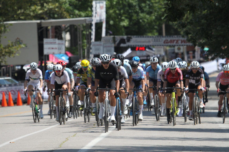 Tour de Francis Park 2025 A -LXXIV.jpg :: Tour de Francis Park 2025/Gateway Cup 2025 - Men's Master's 50+/60+ CAT 1-4 40minutes of racing - Fast, Wide, Smooth, and Fast, the Tour de Francis Park is a series favorite, this long, 1.2-mile course, is full throttle- featuring one super-fast downhill turn 2 that sets up a long uphill drag to the finish. Breakaway - a sudden acceleration by one or more bicyclists pulling away from the pack in a race. 