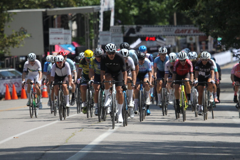 Tour de Francis Park 2025 A -LXXV.jpg :: Tour de Francis Park 2025/Gateway Cup 2025 - Men's Master's 50+/60+ CAT 1-4 40minutes of racing - Fast, Wide, Smooth, and Fast, the Tour de Francis Park is a series favorite, this long, 1.2-mile course, is full throttle- featuring one super-fast downhill turn 2 that sets up a long uphill drag to the finish. Breakaway - a sudden acceleration by one or more bicyclists pulling away from the pack in a race. 