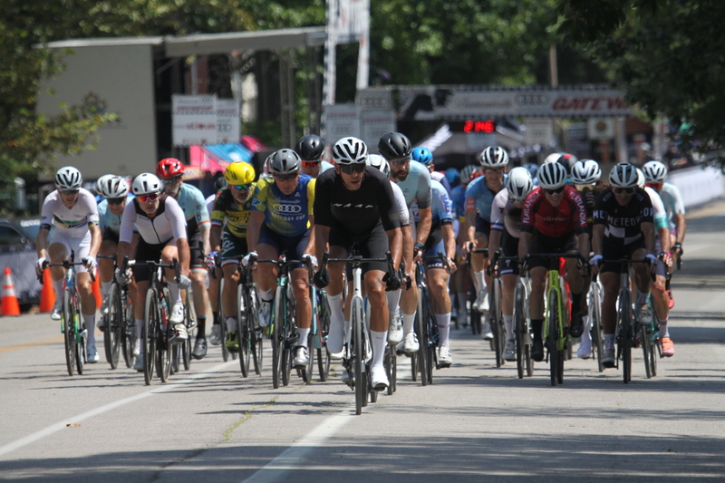 Tour de Francis Park 2025 A -LXXVI.jpg :: Tour de Francis Park 2025/Gateway Cup 2025 - Men's Master's 50+/60+ CAT 1-4 40minutes of racing - Fast, Wide, Smooth, and Fast, the Tour de Francis Park is a series favorite, this long, 1.2-mile course, is full throttle- featuring one super-fast downhill turn 2 that sets up a long uphill drag to the finish. Breakaway - a sudden acceleration by one or more bicyclists pulling away from the pack in a race. 