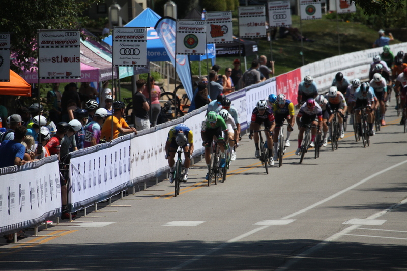 Tour de Francis Park 2025 A -LXXXXIV.jpg :: Tour de Francis Park 2025/Gateway Cup 2025 - Men's Master's 50+/60+ CAT 1-4 40minutes of racing - Fast, Wide, Smooth, and Fast, the Tour de Francis Park is a series favorite, this long, 1.2-mile course, is full throttle- featuring one super-fast downhill turn 2 that sets up a long uphill drag to the finish. Breakaway - a sudden acceleration by one or more bicyclists pulling away from the pack in a race. 