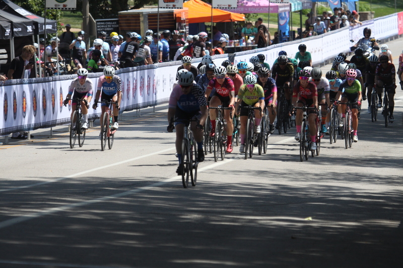 Tour de Francis Park 2025 A -XXX.jpg :: Tour de Francis Park 2025/Gateway Cup 2025 - Women 3/4/5 & Women's 40+ 1230pm 40 minutes - Tour de Francis Park! Francis Park, named after David Rowland Francis - President of the Louisiana Purchase Exposition (the 1904 World's Fair) is known for its wide, tree lined streets and for having beautiful churches on every corner. Today the St. Louis Hills neighborhood showcases gingerbread bungalows, stately homes and some of the tidiest landscaping in St. Louis, Missouri, USA - Peloton - in a bicycle race, the term PELOTON refers to the main group of riders, also known as the PACK or BUNCH. Riders race in a pack to draft, which means they ride closely together to save energy and improve speed. 