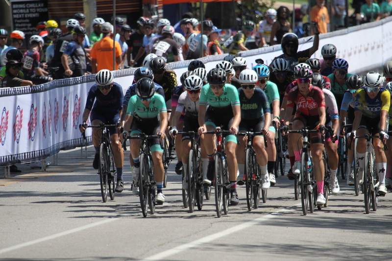 Tour de Francis Park 2025 A -XXXIV.jpg :: Tour de Francis Park 2025/Gateway Cup 2025 - Women 3/4/5 & Women's 40+ 1230pm 40 minutes - Tour de Francis Park! Francis Park, named after David Rowland Francis - President of the Louisiana Purchase Exposition (the 1904 World's Fair) is known for its wide, tree lined streets and for having beautiful churches on every corner. Today the St. Louis Hills neighborhood showcases gingerbread bungalows, stately homes and some of the tidiest landscaping in St. Louis, Missouri, USA - Peloton - in a bicycle race, the term PELOTON refers to the main group of riders, also known as the PACK or BUNCH. Riders race in a pack to draft, which means they ride closely together to save energy and improve speed. 