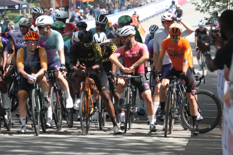 Tour de Francis Park 2025 B -LX.jpg :: Tour de Francis Park 2025/Gateway Cup 2025 - Masters 40+ CAT 1-4 50-minutes of racing 210pm - Tour de Francis Park! Francis Park, named after David Rowland Francis -President of the Louisiana Purchase Exposition (the 1904 World's Fair) is known for its wide tree lined streets and for having beautiful churches on every corner. Today the St. Louis Hills neighborhood showcases gingerbread bungalows, stately homes and some of the tidiest landscaping in St. Louis. -Gateway Cup Website- Omnium-a multiple race event in track cycling. In recent years, road racing has also adopted the term to describe multi-day races that feature three primary road races events (time trial, mass start, and Criterium). USA Cycling
