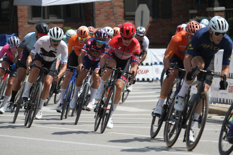Tour de Francis Park 2025 B -LXXI.jpg :: Tour de Francis Park 2025/Gateway Cup 2025 - Masters 40+ CAT 1-4 50-minutes of racing 210pm - Tour de Francis Park! Francis Park, named after David Rowland Francis -President of the Louisiana Purchase Exposition (the 1904 World's Fair) is known for its wide tree lined streets and for having beautiful churches on every corner. Today the St. Louis Hills neighborhood showcases gingerbread bungalows, stately homes and some of the tidiest landscaping in St. Louis. -Gateway Cup Website- Omnium-a multiple race event in track cycling. In recent years, road racing has also adopted the term to describe multi-day races that feature three primary road races events (time trial, mass start, and Criterium). USA Cycling
