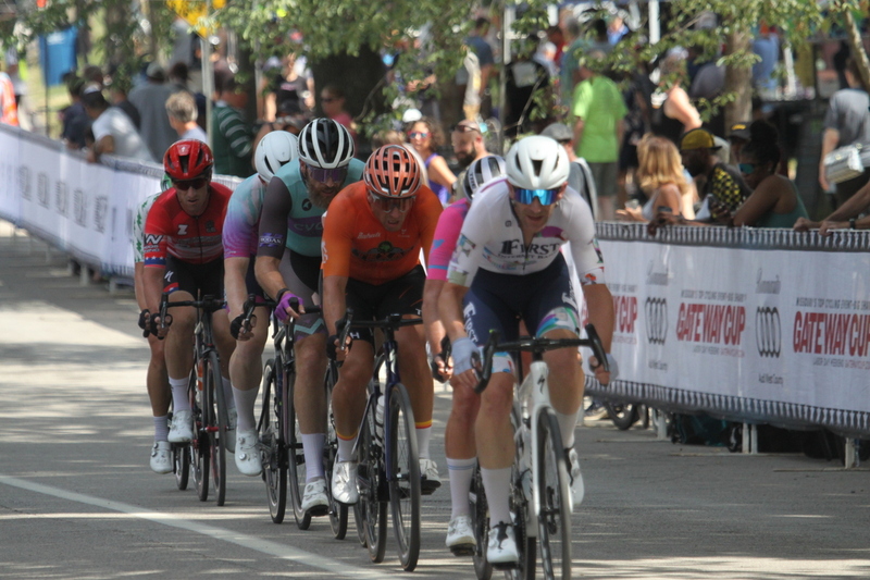 Tour de Francis Park 2025 B -LXXV.jpg :: Tour de Francis Park 2025/Gateway Cup 2025 - Masters 40+ CAT 1-4 50-minutes of racing 210pm - Tour de Francis Park! Francis Park, named after David Rowland Francis -President of the Louisiana Purchase Exposition (the 1904 World's Fair) is known for its wide tree lined streets and for having beautiful churches on every corner. Today the St. Louis Hills neighborhood showcases gingerbread bungalows, stately homes and some of the tidiest landscaping in St. Louis. -Gateway Cup Website- Omnium-a multiple race event in track cycling. In recent years, road racing has also adopted the term to describe multi-day races that feature three primary road races events (time trial, mass start, and Criterium). USA Cycling