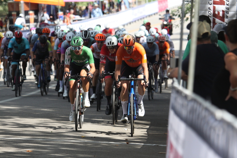 Tour de Francis Park 2025 B -LXXXV.jpg :: Tour de Francis Park 2025/Gateway Cup 2025 - Masters 40+ CAT 1-4 50-minutes of racing 210pm - Tour de Francis Park! Francis Park, named after David Rowland Francis -President of the Louisiana Purchase Exposition (the 1904 World's Fair) is known for its wide tree lined streets and for having beautiful churches on every corner. Today the St. Louis Hills neighborhood showcases gingerbread bungalows, stately homes and some of the tidiest landscaping in St. Louis. -Gateway Cup Website- Omnium-a multiple race event in track cycling. In recent years, road racing has also adopted the term to describe multi-day races that feature three primary road races events (time trial, mass start, and Criterium). USA Cycling