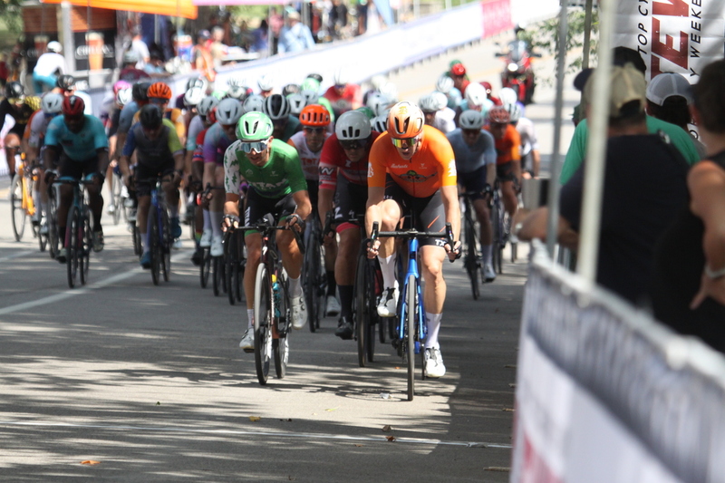 Tour de Francis Park 2025 B -LXXXVIII.jpg :: Tour de Francis Park 2025/Gateway Cup 2025 - Masters 40+ CAT 1-4 50-minutes of racing 210pm - Tour de Francis Park! Francis Park, named after David Rowland Francis -President of the Louisiana Purchase Exposition (the 1904 World's Fair) is known for its wide tree lined streets and for having beautiful churches on every corner. Today the St. Louis Hills neighborhood showcases gingerbread bungalows, stately homes and some of the tidiest landscaping in St. Louis. -Gateway Cup Website- Omnium-a multiple race event in track cycling. In recent years, road racing has also adopted the term to describe multi-day races that feature three primary road races events (time trial, mass start, and Criterium). USA Cycling