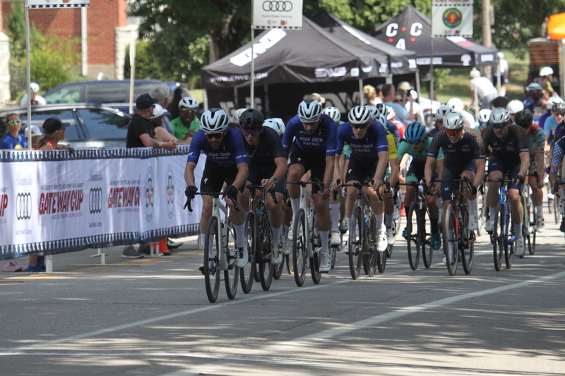 Tour de Francis Park 2025 B -XXXXI.jpg :: Tour de Francis Park 2025/Gateway Cup 2025 - Fast, wide, smooth, and FAST, the Tour de Francis Park is a series favorite. This long 1.2-mile course is full throttle-featuring one super-fast downhill turn 2 that sets up a long uphill drag to the finish. - Gateway Cup website - Breakaway - sudden acceleration by one or more bicyclists pulling away from the in a race. USA Cycling