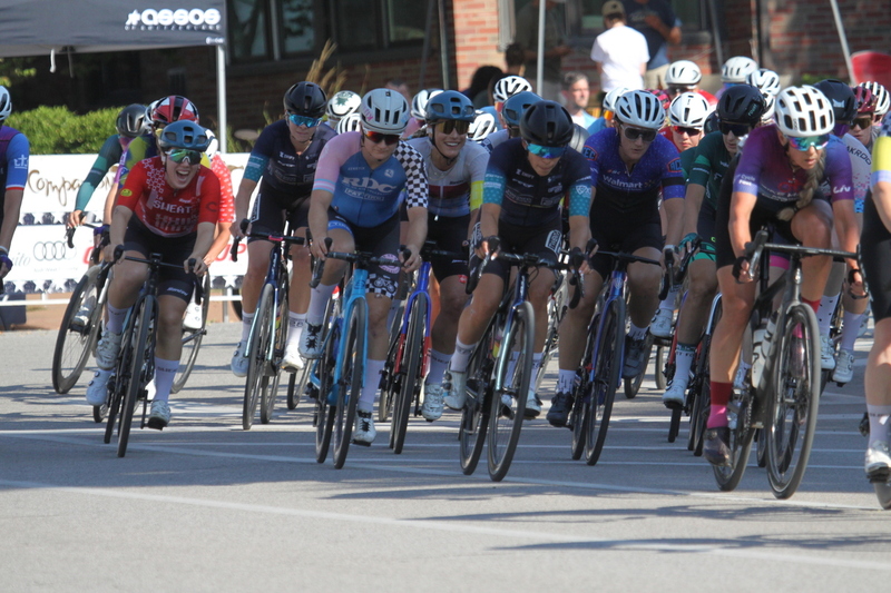 Tour de Francis Park 2025 C -CII.jpg :: Tour de Francis Park 2025/Gateway Cup 2025 - Women's Pro CAT 1/2 70 Minutes of racing - Tour de Francis Park! Francis Park, named after David Rowland Francis - President of the Louisiana Purchase Exposition (the 1904 World's Fair) is known for its wide tree lined streets and for having beautiful churches on every corner. Today the St. Louis Hills neighborhood Showcases gingerbread bungalows, stately homes and some of the tidiest landscaping in St. Louis. - Gateway Cup Website - Riders that have been significantly delayed (have to get off bikes, step overriders, forced detour off course to continue, etc.) may report for a free lap. Rider's reporting are subject to the decision of the officials monitoring the course to allow the free lap. (web) Riders no longer have a free lap with four laps to the finish. Riders not on pace will be removed with four laps to the finish. This will remove slower riders not on lead lap and clear the course for riders sprinting for position. 