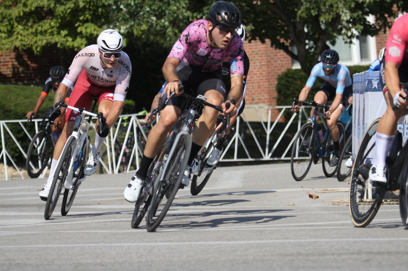 Tour de Francis Park 2025 C -LI.jpg :: Tour de Francis Park 2025/Gateway Cup 2025 - Men's CAT 2/3 55 Minutes of Racing - Tour de Francis Park! Francis Park, named after David Rowland Francis - President of the Louisiana Purchase Exposition (the 1904 World's Fair) is known for its wide tree lined streets and for having beautiful churches on every corner. Today the St. Louis Hills neighborhood showcases gingerbread bungalows, stately homes and some of the tidiest landscaping in St. Louis. -Gateway Cup website- Omnium -a multiple race event in track cycling. In recent years, road racing has also adopted the term to describe multi-day races that feature three primary road races events (time trial, mass start, and criterium). USA Cycling 