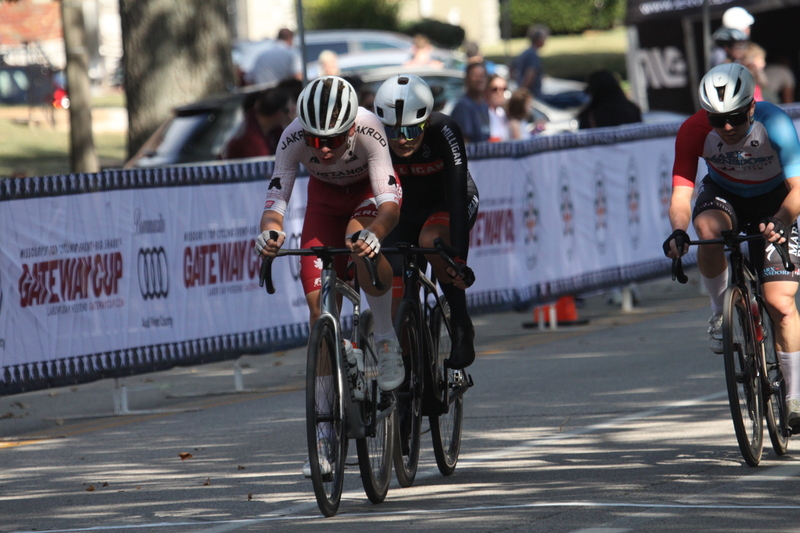 Tour de Francis Park 2025 C -LIII.jpg :: Tour de Francis Park 2025/Gateway Cup 2025 - Men's CAT 2/3 55 Minutes of Racing - Tour de Francis Park! Francis Park, named after David Rowland Francis - President of the Louisiana Purchase Exposition (the 1904 World's Fair) is known for its wide tree lined streets and for having beautiful churches on every corner. Today the St. Louis Hills neighborhood showcases gingerbread bungalows, stately homes and some of the tidiest landscaping in St. Louis. -Gateway Cup website- Omnium -a multiple race event in track cycling. In recent years, road racing has also adopted the term to describe multi-day races that feature three primary road races events (time trial, mass start, and criterium). USA Cycling 