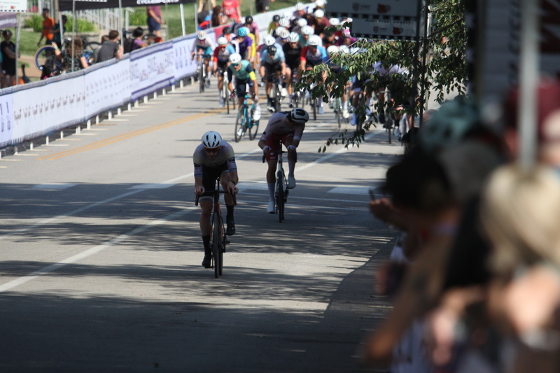 Tour de Francis Park 2025 C -LX.jpg :: Tour de Francis Park 2025/Gateway Cup 2025 - Men's CAT 2/3 55 Minutes of racing - Tour de Francis Park! Francis Park, named after David Rowland Francis - President of the Louisiana Purchase Exposition (the 1904 World's Fair) is known for its wide tree lined streets and for having beautiful churches on every corner. Today the St. Louis Hills neighborhood showcases gingerbread bungalows, stately homes and some of the tidiest landscaping in St. Louis. - Gateway Cup website - A criterium, or Crit, is a bike race consisting of several laps around a closed circuit, the length of each lap or ranging from about 400 meters to 10,000 meters. USA Cycling
