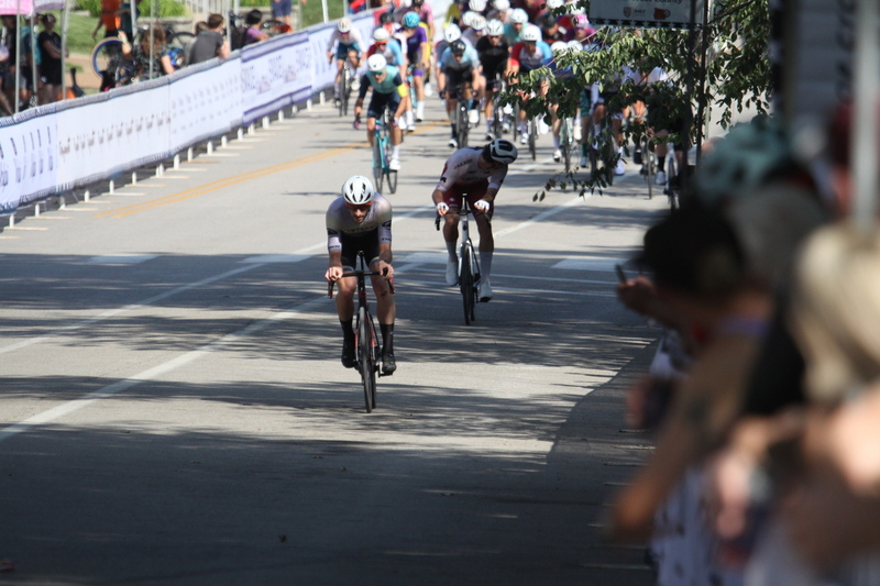 Tour de Francis Park 2025 C -LXI.jpg :: Tour de Francis Park 2025/Gateway Cup 2025 - Men's CAT 2/3 55 Minutes of racing - Tour de Francis Park! Francis Park, named after David Rowland Francis - President of the Louisiana Purchase Exposition (the 1904 World's Fair) is known for its wide tree lined streets and for having beautiful churches on every corner. Today the St. Louis Hills neighborhood showcases gingerbread bungalows, stately homes and some of the tidiest landscaping in St. Louis. - Gateway Cup website - A criterium, or Crit, is a bike race consisting of several laps around a closed circuit, the length of each lap or ranging from about 400 meters to 10,000 meters. USA Cycling