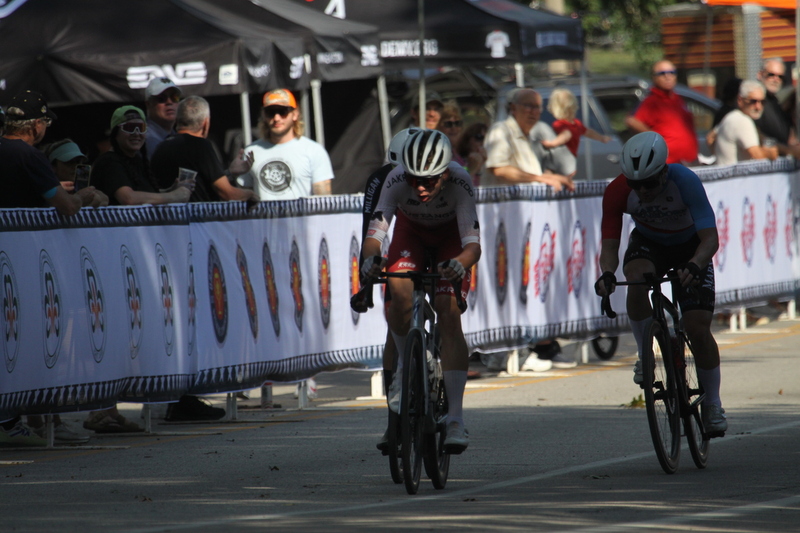 Tour de Francis Park 2025 C -LXXIII.jpg :: Tour de Francis Park 2025/Gateway Cup 2025 - Men's CAT 2/3 55 Minutes of racing - Tour de Francis Park! Francis Park, named after David Rowland Francis - President of the Louisiana Purchase Exposition (the 1904 World's Fair) is known for its wide tree lined streets and for having beautiful churches on every corner. Today the St. Louis Hills neighborhood showcases gingerbread bungalows, stately homes and some of the tidiest landscaping in St. Louis. - Gateway Cup website - A criterium, or Crit, is a bike race consisting of several laps around a closed circuit, the length of each lap or ranging from about 400 meters to 10,000 meters. USA Cycling