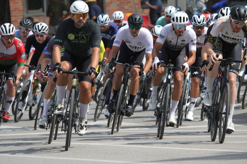 Tour de Francis Park 2025 C -XXX.jpg :: Tour de Francis Park 2025/Gateway Cup 2025 - Men's CAT 2/3 55 Minutes of Racing - Tour de Francis Park! Francis Park, named after David Rowland Francis - President of the Louisiana Purchase Exposition (the 1904 World's Fair) is known for its wide tree lined streets and for having beautiful churches on every corner. Today the St. Louis Hills neighborhood showcases gingerbread bungalows, stately homes and some of the tidiest landscaping in St. Louis. -Gateway Cup website- Omnium -a multiple race event in track cycling. In recent years, road racing has also adopted the term to describe multi-day races that feature three primary road races events (time trial, mass start, and criterium). USA Cycling 