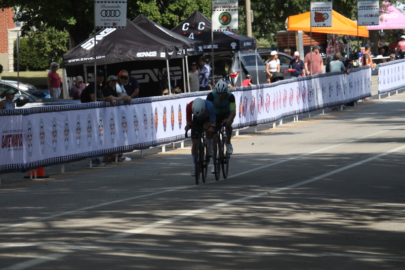 Tour de Francis Park 2025 C -XXXII.jpg :: Tour de Francis Park 2025/Gateway Cup 2025 - Men's CAT 2/3 55 Minutes of Racing - Tour de Francis Park! Francis Park, named after David Rowland Francis - President of the Louisiana Purchase Exposition (the 1904 World's Fair) is known for its wide tree lined streets and for having beautiful churches on every corner. Today the St. Louis Hills neighborhood showcases gingerbread bungalows, stately homes and some of the tidiest landscaping in St. Louis. -Gateway Cup website- Omnium -a multiple race event in track cycling. In recent years, road racing has also adopted the term to describe multi-day races that feature three primary road races events (time trial, mass start, and criterium). USA Cycling 