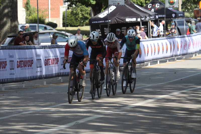 Tour de Francis Park 2025 C -XXXIX.jpg :: Tour de Francis Park 2025/Gateway Cup 2025 - Men's CAT 2/3 55 Minutes of Racing - Tour de Francis Park! Francis Park, named after David Rowland Francis - President of the Louisiana Purchase Exposition (the 1904 World's Fair) is known for its wide tree lined streets and for having beautiful churches on every corner. Today the St. Louis Hills neighborhood showcases gingerbread bungalows, stately homes and some of the tidiest landscaping in St. Louis. -Gateway Cup website- Omnium -a multiple race event in track cycling. In recent years, road racing has also adopted the term to describe multi-day races that feature three primary road races events (time trial, mass start, and criterium). USA Cycling 