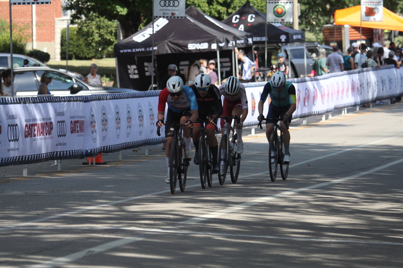Tour de Francis Park 2025 C -XXXVIII.jpg :: Tour de Francis Park 2025/Gateway Cup 2025 - Men's CAT 2/3 55 Minutes of Racing - Tour de Francis Park! Francis Park, named after David Rowland Francis - President of the Louisiana Purchase Exposition (the 1904 World's Fair) is known for its wide tree lined streets and for having beautiful churches on every corner. Today the St. Louis Hills neighborhood showcases gingerbread bungalows, stately homes and some of the tidiest landscaping in St. Louis. -Gateway Cup website- Omnium -a multiple race event in track cycling. In recent years, road racing has also adopted the term to describe multi-day races that feature three primary road races events (time trial, mass start, and criterium). USA Cycling 