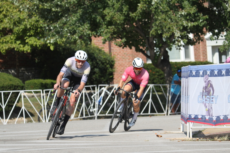 Tour de Francis Park 2025 C -XXXXVI.jpg :: Tour de Francis Park 2025/Gateway Cup 2025 - Men's CAT 2/3 55 Minutes of Racing - Tour de Francis Park! Francis Park, named after David Rowland Francis - President of the Louisiana Purchase Exposition (the 1904 World's Fair) is known for its wide tree lined streets and for having beautiful churches on every corner. Today the St. Louis Hills neighborhood showcases gingerbread bungalows, stately homes and some of the tidiest landscaping in St. Louis. -Gateway Cup website- Omnium -a multiple race event in track cycling. In recent years, road racing has also adopted the term to describe multi-day races that feature three primary road races events (time trial, mass start, and criterium). USA Cycling 