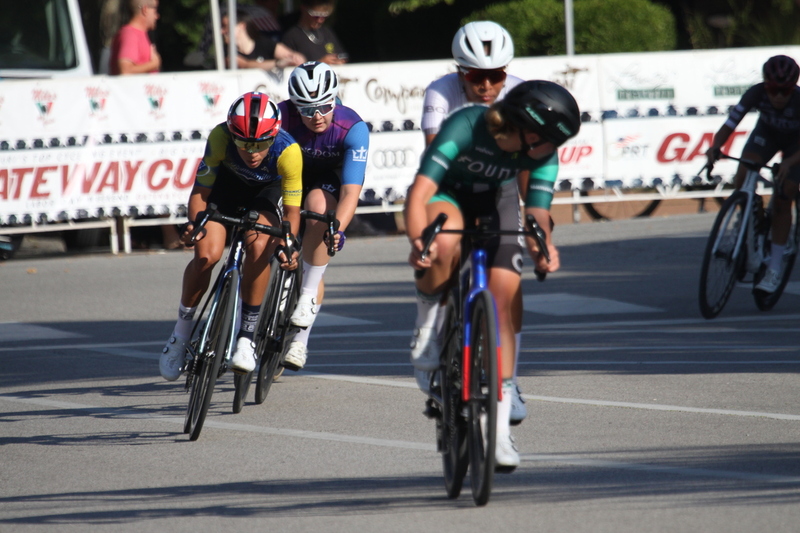 Tour de Francis Park 2025 D -LIV.jpg :: Tour de Francis Park 2025/Gateway Cup 2025 - Women's Pro 1/2 70 Minutes of racing - Fast, Wide, Smooth, and FAST, the Tour de Francis Park is a series favorite. This long 1.2-mile course, is full throttle-feature one super-fast downhill Turn 2 that sets up a long uphill drag to the finish. -Gateway Cup webpage - A criterium, or crit, is a bike race consisting of several laps around a closed circuit, the length of each lap or ranging from about 400 meters to 10,000 meters. (Criterium webpage)