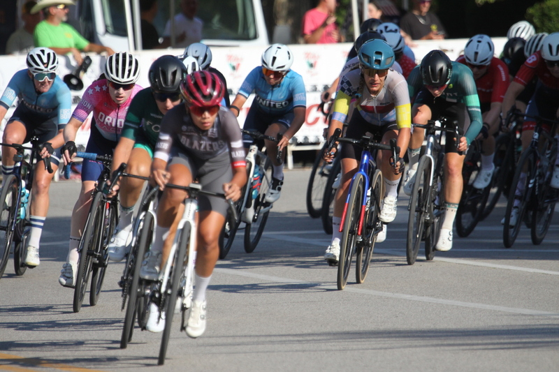 Tour de Francis Park 2025 D -LVIII.jpg :: Tour de Francis Park 2025/Gateway Cup 2025 - Women's Pro CAT 1-2, 70 minutes of racing- Fast, Wide, Smooth, and FAST, the Tour de Francis Park is a series favorite. This long 1.2-mile course, is full throttle-featuring one superfast downhill turn 2 that sets up a long uphill drag to the finish. Omnium - a multiple race event in track cycling. In recent years, road racing has also adopted the term to describe multi-day races that feature three primary road races events (time trial, mass start, and criterium). USA Cycling