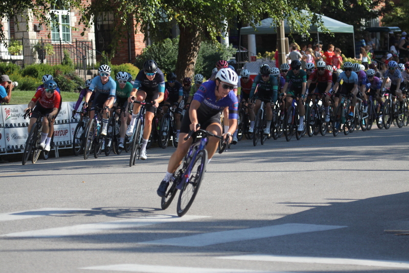 Tour de Francis Park 2025 D -VI.jpg :: Tour de Francis Park 2025/Gateway Cup 2025 - Women's Pro CAT 1/2 70 Minutes of racing - Tour de Francis Park! Francis Park, named after David Rowland Francis - President of the Louisiana Purchase Exposition (the 1904 World's Fair) is known for its wide tree lined streets and for having beautiful churches on every corner. Today the St. Louis Hills neighborhood Showcases gingerbread bungalows, stately homes and some of the tidiest landscaping in St. Louis. - Gateway Cup Website - Riders that have been significantly delayed (have to get off bikes, step overriders, forced detour off course to continue, etc.) may report for a free lap. Rider's reporting are subject to the decision of the officials monitoring the course to allow the free lap. (web) Riders no longer have a free lap with four laps to the finish. Riders not on pace will be removed with four laps to the finish. This will remove slower riders not on lead lap and clear the course for riders sprinting for position. 