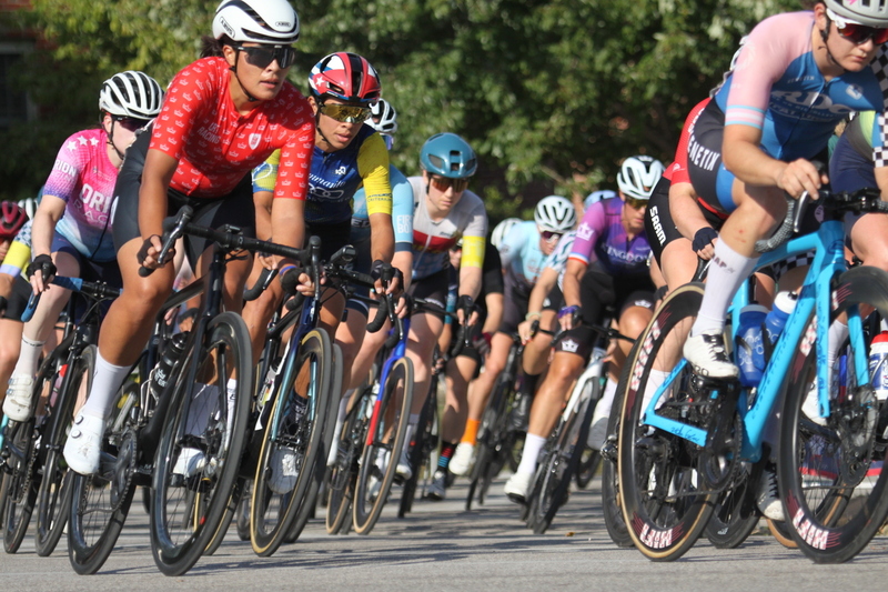 Tour de Francis Park 2025 D -XXIII.jpg :: Tour de Francis Park 2025/Gateway Cup 2025 - Women's Pro 1/2 70 Minutes of racing - Fast, Wide, Smooth, and FAST, the Tour de Francis Park is a series favorite. This long 1.2-mile course, is full throttle-feature one super-fast downhill Turn 2 that sets up a long uphill drag to the finish. -Gateway Cup webpage - A criterium, or crit, is a bike race consisting of several laps around a closed circuit, the length of each lap or ranging from about 400 meters to 10,000 meters. (Criterium webpage)