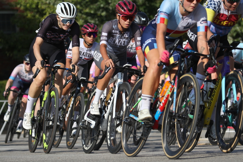 Tour de Francis Park 2025 D -XXVI.jpg :: Tour de Francis Park 2025/Gateway Cup 2025 - Women's Pro 1/2 70 Minutes of racing - Fast, Wide, Smooth, and FAST, the Tour de Francis Park is a series favorite. This long 1.2-mile course, is full throttle-feature one super-fast downhill Turn 2 that sets up a long uphill drag to the finish. -Gateway Cup webpage - A criterium, or crit, is a bike race consisting of several laps around a closed circuit, the length of each lap or ranging from about 400 meters to 10,000 meters. (Criterium webpage)