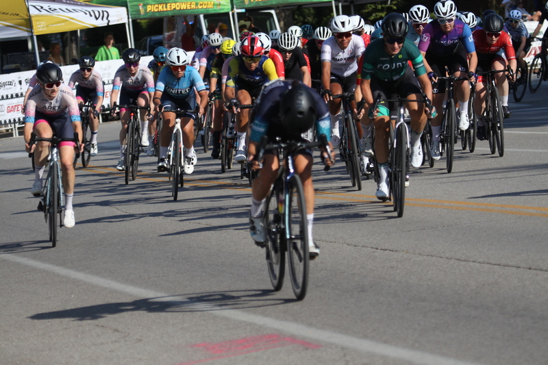 Tour de Francis Park 2025 D -XXXXVIII.jpg :: Tour de Francis Park 2025/Gateway Cup 2025 - Women's Pro 1/2 70 Minutes of racing - Fast, Wide, Smooth, and FAST, the Tour de Francis Park is a series favorite. This long 1.2-mile course, is full throttle-feature one super-fast downhill Turn 2 that sets up a long uphill drag to the finish. -Gateway Cup webpage - A criterium, or crit, is a bike race consisting of several laps around a closed circuit, the length of each lap or ranging from about 400 meters to 10,000 meters. (Criterium webpage)
