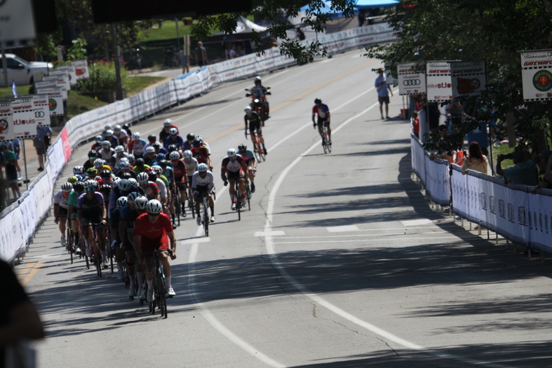 Tour de Francis Park 2025 LXXXI.jpg :: Tour de Francis Park 2025/Gateway Cup 2025 - Men's CAT 4/5 40 Minute race 1105am - Tour de Francis Park! Francis Park, named after David Rowland Francis - President of the Louisiana Purchase Exposition (the 1904 World's Fair) is known for its wide, tree lined streets and for having beautiful churches on every corner. Today the St. Louis Hills neighborhood showcases gingerbread bungalows, stately homes and some of the tidiest landscaping in St. Louis. Gateway Cup Website- St. Louis hosts the Labor Day Omnium - Omnium - a multiple race event in track cycling. In recent years, road racing has also adopted the term to describe multi-day races that feature three primary road races events (time trial, mass start, and criterium).  USA Cycling