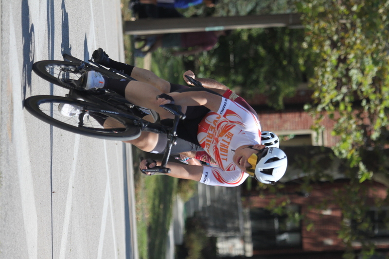 Tour de Francis Park 2025 LXXXX.jpg :: Tour de Francis Park 2025/Gateway Cup 2025 - Men's CAT 4/5 40 Minute race 1105am - Tour de Francis Park! Francis Park, named after David Rowland Francis - President of the Louisiana Purchase Exposition (the 1904 World's Fair) is known for its wide, tree lined streets and for having beautiful churches on every corner. Today the St. Louis Hills neighborhood showcases gingerbread bungalows, stately homes and some of the tidiest landscaping in St. Louis. Gateway Cup Website- St. Louis hosts the Labor Day Omnium - Omnium - a multiple race event in track cycling. In recent years, road racing has also adopted the term to describe multi-day races that feature three primary road races events (time trial, mass start, and criterium).  USA Cycling