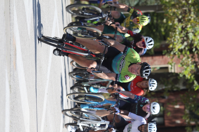 Tour de Francis Park 2025 LXXXXVI.jpg :: Tour de Francis Park 2025/Gateway Cup 2025 - CAT 4/5, 40 minutes 1105am - the course is described as, Fast, Wide, Smooth, and Fast, the Tour de Francis Park is a series favorite. This long 1.2-mile course is full throttle - featuring one super-fast downhill turn 2 that sets up a long uphill drag to the finish. - Gateway Cup website - Breakaway - a sudden acceleration by one or more bicyclists pulling away from the pack in a race. 