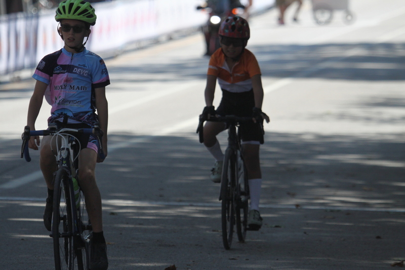 Tour de Francis Park 2025 XXXII.jpg :: Tour de Francis Park 2025/Gateway Cup 2025 Juniors B (9-12, 13-14) 1015am 25 minutes, Tour de Francis Park! Francis Park, Namaed after David Rowland Francis-President of the Louisiana Purchase Exposition (the 1904 World's Fair) is known for it's wide, tree lined streets and for having beautiful churches on every corner. Today the St. Louis Hills Neighborhood shocases Gingerbread bungalows, stately homes and some of the tidiest landscaping in the St. Louis. USA Cycling