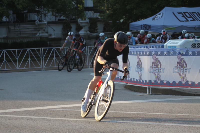 Tour de Lafayette 2025 B -LXXIX.jpg :: Tour de Florissant 2025/Gateway Cup 2025 at Lafayette Square Park in South St. Louis City, Missouri, USA. Masters 40+ CAT1-4 race is 50 minutes. The Lafayette Square neighborhood and business district as the first leg of the Gateway Cup gets underway in St. Louis first historic district, this nighttime criterium will take place under the lights as a flat, wide-open 0.9-mile course with four 90-degree turns. USA Cycling