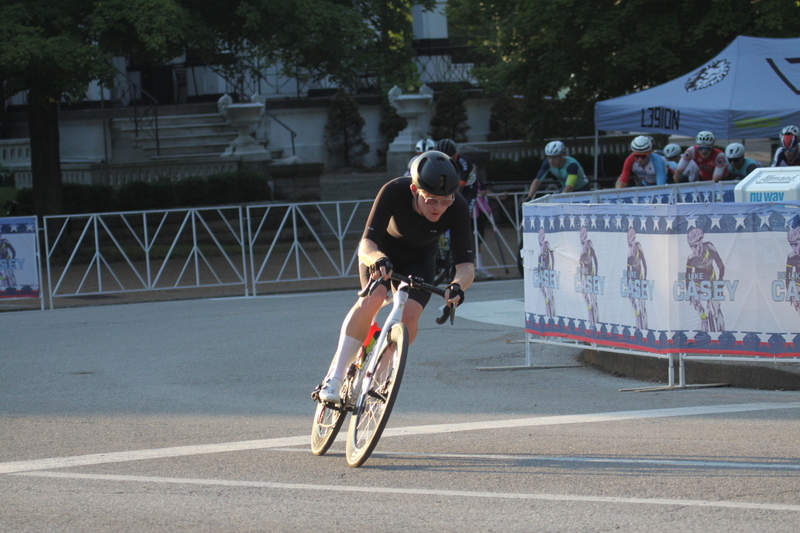 Tour de Lafayette 2025 B -LXXVIII.jpg :: Tour de Florissant 2025/Gateway Cup 2025 at Lafayette Square Park in South St. Louis City, Missouri, USA. Masters 40+ CAT1-4 race is 50 minutes. The Lafayette Square neighborhood and business district as the first leg of the Gateway Cup gets underway in St. Louis first historic district, this nighttime criterium will take place under the lights as a flat, wide-open 0.9-mile course with four 90-degree turns. USA Cycling
