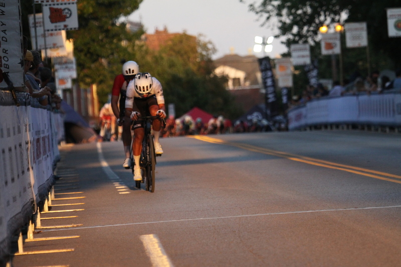 Tour de Lafayette 2025 C -I.jpg :: Tour de Lafayette 2025/Gateway Cup 2025 Men's Masters 40+ CAT 1-4 50 minute race. The race was held in South St. Louis City, Missouri, USA at Lafayette Square Park. A criterium, or crit, is a bike race consisting of several laps around a closed circuit, the length of each lap or ranging from about 400 meter to 10,000 meter. Tour de Lafayette is a flat, wide-open 0.9-mile course with four 90-degree turns. USA Cycling