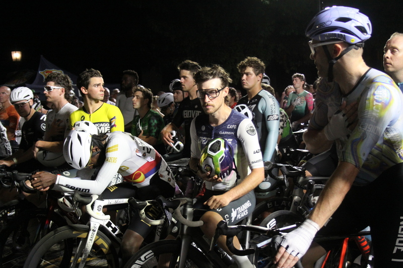 Tour de Lafayette 2025 D -LXIX.jpg :: Tour de Lafayette 2025/Gateway Cup 2025, Men's Pro 1, 70-minutes, 850pm Aug., 29th,2025, The Lafayette Square neighborhood is one of the oldest in St. Louis and boasts the city's first public park. Created 1836, the park was named in honor of Marquis de Lafayette, a French Statesman who served as a volunteer under George Washington during the American Revolution. - Gateway Cup website - 0.9-mile course with four 90-degree turns. USA Cycling, Omnium, Criterium