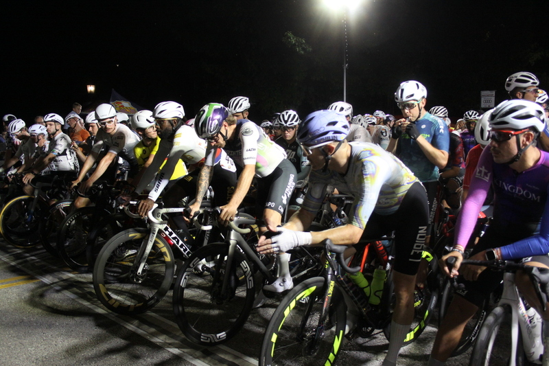 Tour de Lafayette 2025 D -LXVII.jpg :: Tour de Lafayette 2025/Gateway Cup 2025, Men's Pro 1, 70-minutes, 850pm Aug., 29th,2025, The Lafayette Square neighborhood is one of the oldest in St. Louis and boasts the city's first public park. Created 1836, the park was named in honor of Marquis de Lafayette, a French Statesman who served as a volunteer under George Washington during the American Revolution. - Gateway Cup website - 0.9-mile course with four 90-degree turns. USA Cycling, Omnium, Criterium
