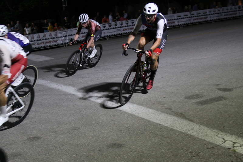 Tour de Lafayette 2025 D -LXXXVI.jpg :: Tour de Lafayette 2025/Gateway Cup 2025 - Men's Pro CAT 1, August 29th 2025, The Lafayette Square neighborhood and business district as the first leg of the Gateway Cup gets underway in St. Louis first historic district, this nighttime criterium will take place under the lights on a flat, wide-open 0.9-mile course with four 90-degree turns. USA Cycling, Men's Cycling