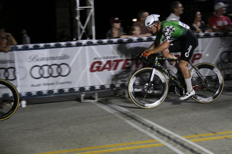 Tour de Lafayette 2025 E -IX.jpg :: Tour de Lafayette 2025/Gateway Cup 2025 Criterium racing is not known for using the Big Sprocket (Chainring) but every bicyclists rides differently. On a closed course a cyclists may only use the small sprocket (chainring). Though criteriums may vary in length a closed circiut course is used in sizes ranging from 400 meters to 10,000 meters. a 10,000 meter course the Big Sprocket is most likely used if there are stretches that run 2.5 miles of more. Men's Pro CAT 1, 70-minutes of racing. - The Lafayette Square neighborhood is one the oldest in St. Louis and boasts the City's first public park. Created by ordiance 1836, the park was named in honor of Marquis de Lafayette, a French Staeman who served as a volunteer under George Washington during the American Revolution. - Gateway Cup Website- 0.9-mile course with four 90-degree turns. USA Cycling, Tour de Lafayette Criterium 