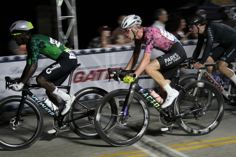 Tour de Lafayette 2025 E -XVII.jpg :: Tour de Lafayette 2025/Gateway Cup 2025 Criterium racing is not known for using the Big Sprocket (Chainring) but every bicyclists rides differently. On a closed course a cyclists may only use the small sprocket (chainring). Though criteriums may vary in length a closed circiut course is used in sizes ranging from 400 meters to 10,000 meters. a 10,000 meter course the Big Sprocket is most likely used if there are stretches that run 2.5 miles of more. Men's Pro CAT 1, 70-minutes of racing. - The Lafayette Square neighborhood is one the oldest in St. Louis and boasts the City's first public park. Created by ordiance 1836, the park was named in honor of Marquis de Lafayette, a French Staeman who served as a volunteer under George Washington during the American Revolution. - Gateway Cup Website- 0.9-mile course with four 90-degree turns. USA Cycling, Tour de Lafayette Criterium 