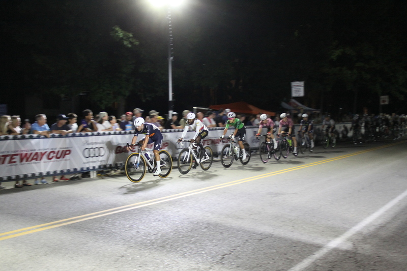 Tour de Lafayette 2025 E -XXXII.jpg :: Tour de Lafayette 2025/Gateway Cup 2025 - Men's Pro CAT 1, 70-Minute Race, Stop 6 - Bommarito Audi West County Gateway Cup, Four days of racing over Labor Day Weekend, The Bommarito Audi West County Gateway Cup feature four of St. Louis signature neighborhoods and the final stage of the American Criterium Cup at the Classic Giro della Montagna Criterium. -Gateway Cup website- The Lafayette Square neighborhood and business district as the first leg of the Gateway Cup gets underway in St. Louis first historic district, this nightime criterium will take place under the lights as a flat, wide-open 0.9-mile course with four 90-degree turns. USA Cycling, 