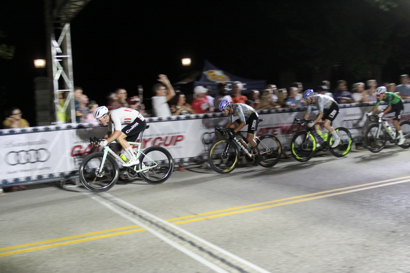 Tour de Lafayette 2025 E -XXXXIV.jpg :: Tour de Lafayette 2025/Gateway Cup 2025 - Men's Pro CAT 1, 70-Minute Race, Stop 6 - Bommarito Audi West County Gateway Cup, Four days of racing over Labor Day Weekend, The Bommarito Audi West County Gateway Cup feature four of St. Louis signature neighborhoods and the final stage of the American Criterium Cup at the Classic Giro della Montagna Criterium. -Gateway Cup website- The Lafayette Square neighborhood and business district as the first leg of the Gateway Cup gets underway in St. Louis first historic district, this nightime criterium will take place under the lights as a flat, wide-open 0.9-mile course with four 90-degree turns. USA Cycling, 