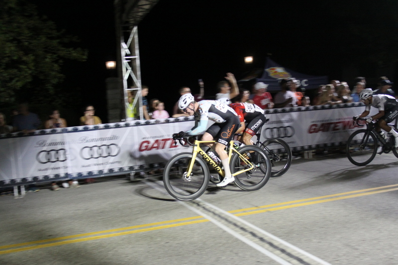 Tour de Lafayette 2025 E -XXXXVIII.jpg :: Tour de Lafayette 2025/Gateway Cup 2025 - Men's Pro CAT 1, 70-Minute Race, Stop 6 - Bommarito Audi West County Gateway Cup, Four days of racing over Labor Day Weekend, The Bommarito Audi West County Gateway Cup feature four of St. Louis signature neighborhoods and the final stage of the American Criterium Cup at the Classic Giro della Montagna Criterium. -Gateway Cup website- The Lafayette Square neighborhood and business district as the first leg of the Gateway Cup gets underway in St. Louis first historic district, this nightime criterium will take place under the lights as a flat, wide-open 0.9-mile course with four 90-degree turns. USA Cycling, 