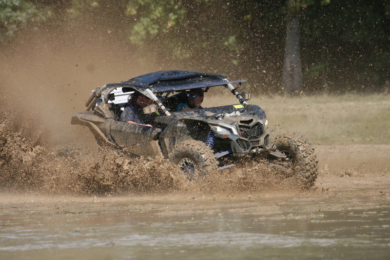 Trucks Gone Wild 2023 A -II.jpg :: No wading in the low end of Midway is over. Turn around don't drown. That is not for here this was a controlled flood area of The Brick's Off Road Park. Trucks Gone Wild 2023, The Brick's Off Road Park- Poplar Bluff, Missouri, USA. 