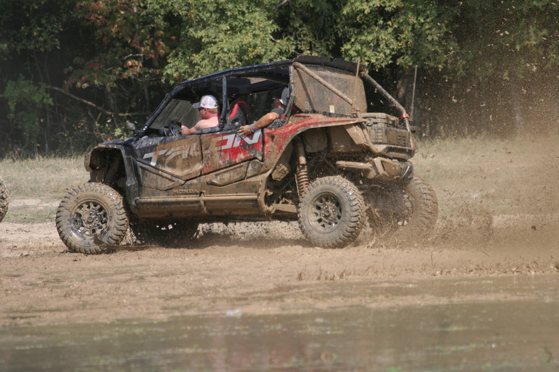 Trucks Gone Wild 2023 A -X.jpg :: No wading in the low end of Midway is over. Turn around don't drown. That is not for here this was a controlled flood area of The Brick's Off Road Park. Trucks Gone Wild 2023, The Brick's Off Road Park- Poplar Bluff, Missouri, USA. 