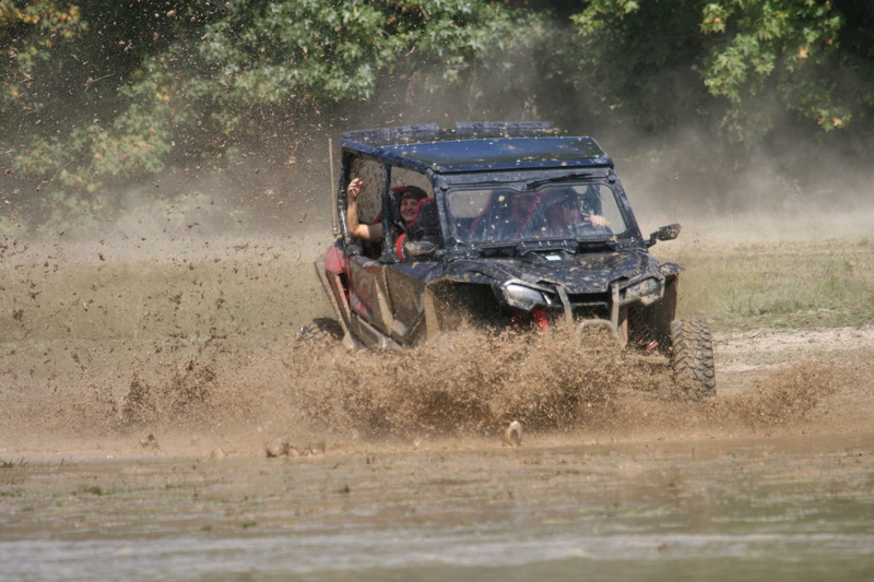 Trucks Gone Wild 2023 A -XVI.jpg :: No wading in the low end of Midway is over. Turn around don't drown. That is not for here this was a controlled flood area of The Brick's Off Road Park. Trucks Gone Wild 2023, The Brick's Off Road Park- Poplar Bluff, Missouri, USA. 