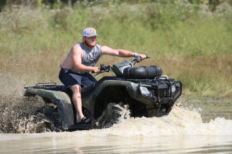 Trucks Gone Wild 2023 A -XXVIII.jpg :: No wading in the low end of Midway is over. Turn around don't drown. That is not for here this was a controlled flood area of The Brick's Off Road Park. Trucks Gone Wild 2023, The Brick's Off Road Park- Poplar Bluff, Missouri, USA. 